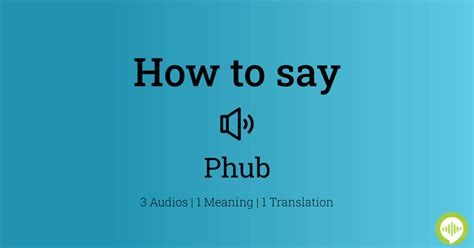 phub english